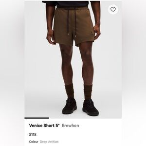 NWT Lululemon Men's Athletic Shorts 5" Erewhon / Deep Artifact